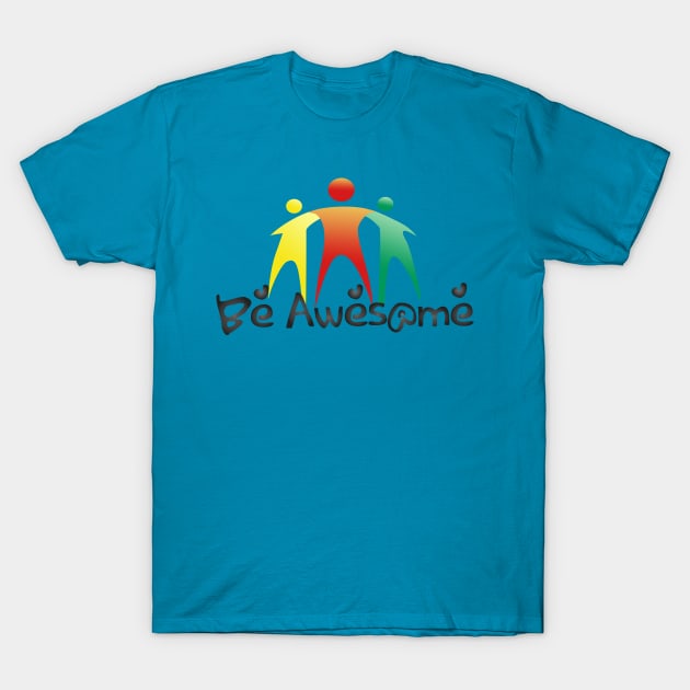 Awesome Hearts T-Shirt by BeAwesomeApparel